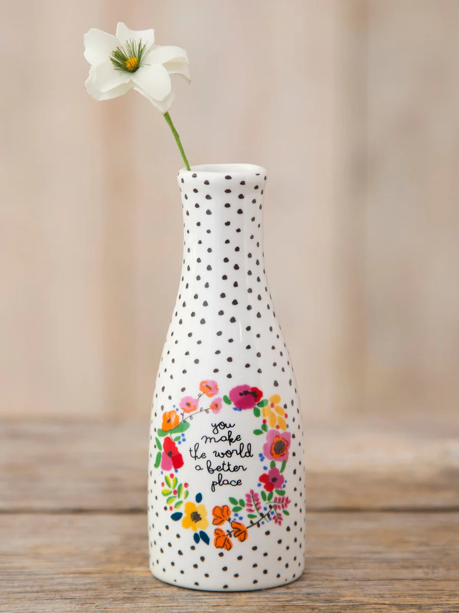 Natural Life Ceramic Bud Vase