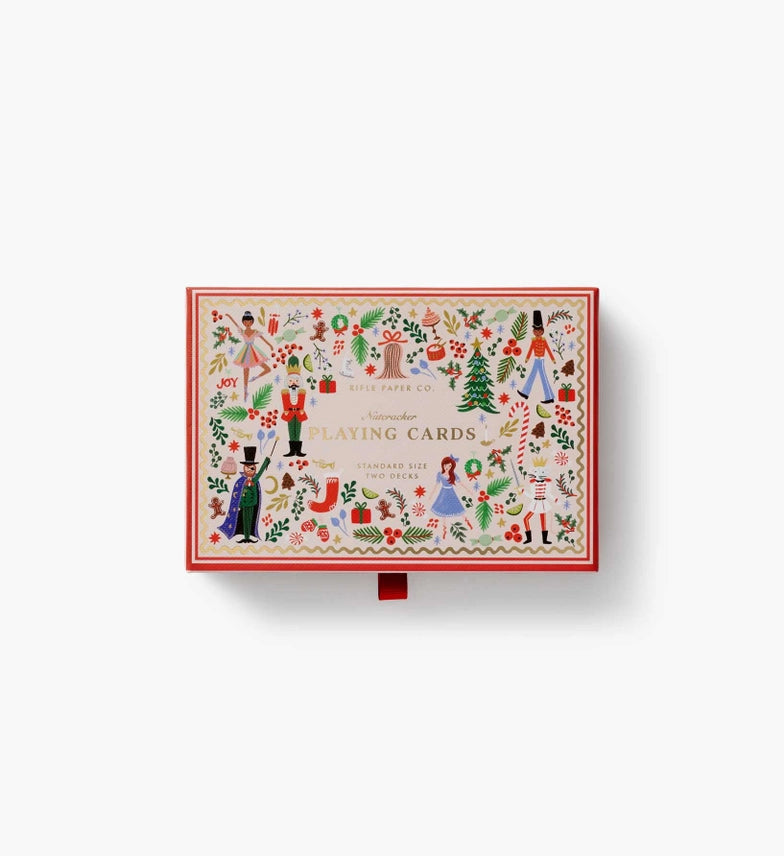 Holly Jolly Nutcracker Playing Card Set