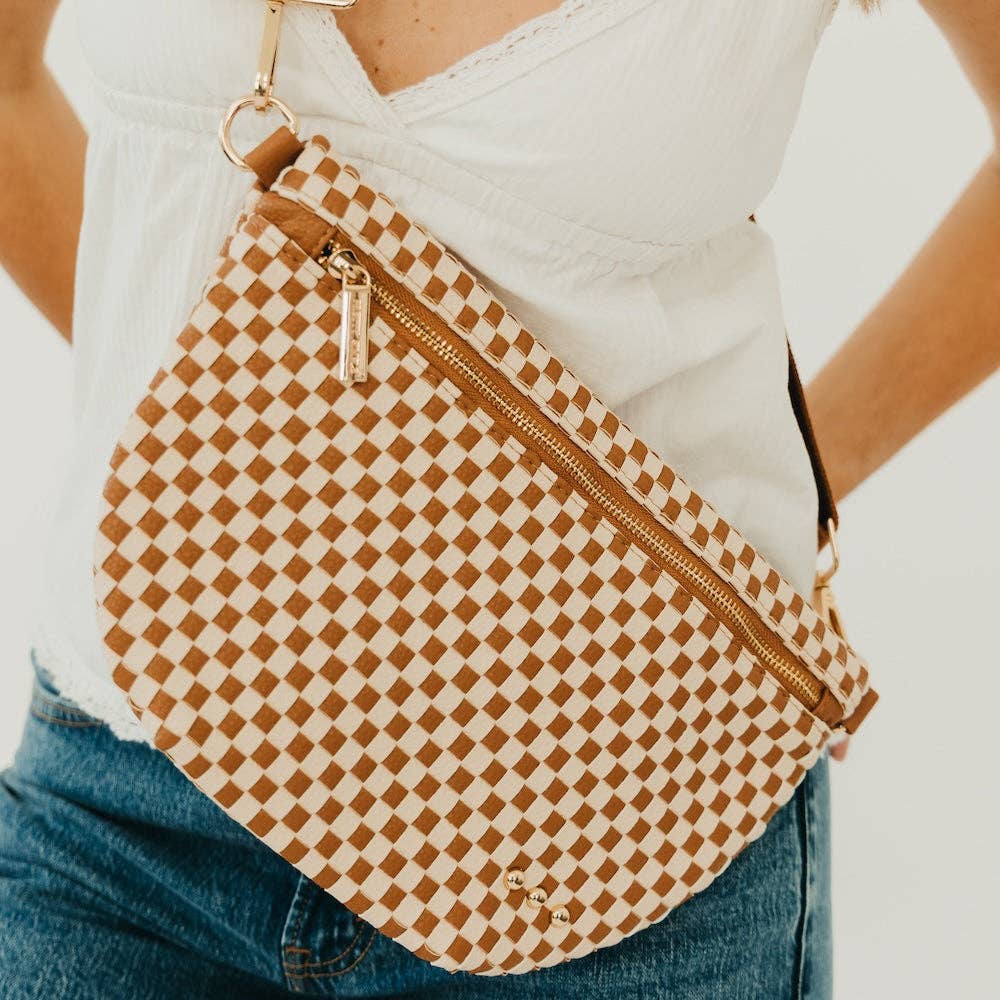 Westlyn Woven Bum Bag - Cherry Red