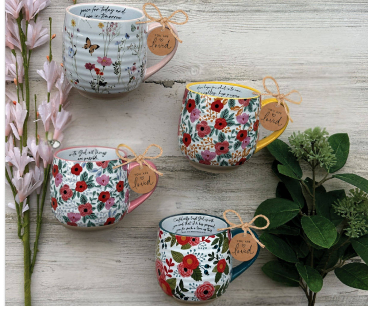 Blooming Joy Have Hope Coffee Mug