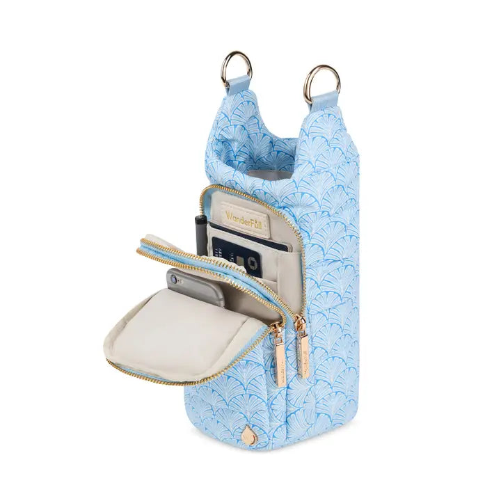 WanderFull Blue Scallop Print Hydrobag®