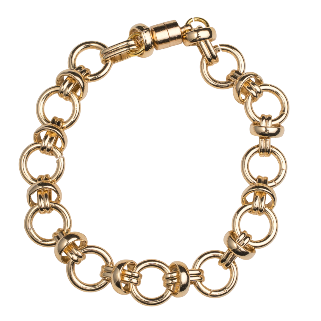 Gold Chain Magnetic Bracelet