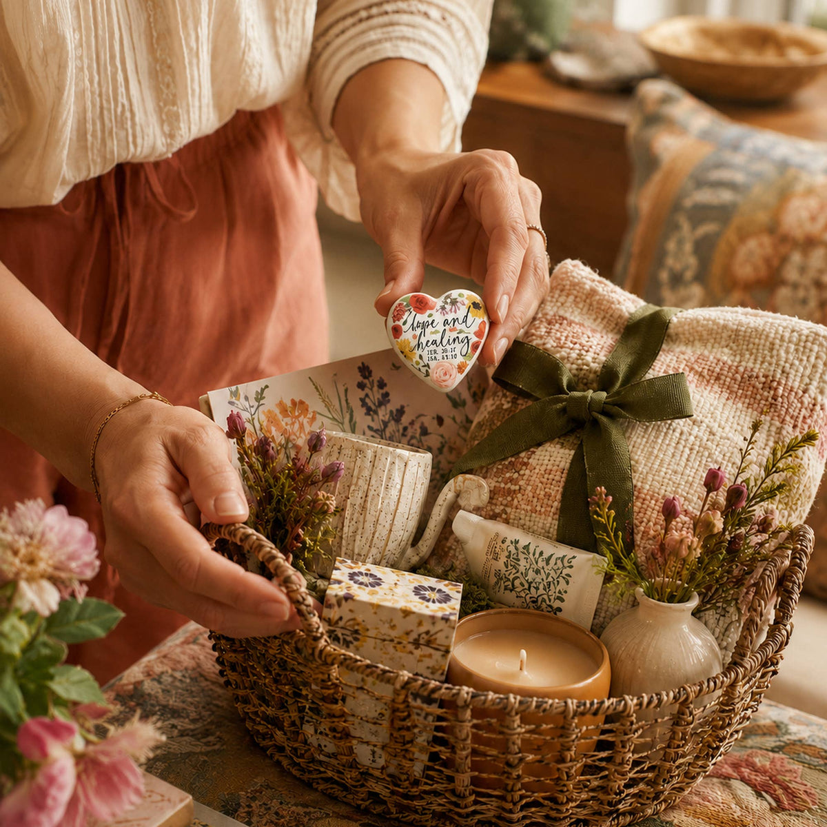 Hope And Healing Jewelry Tray
