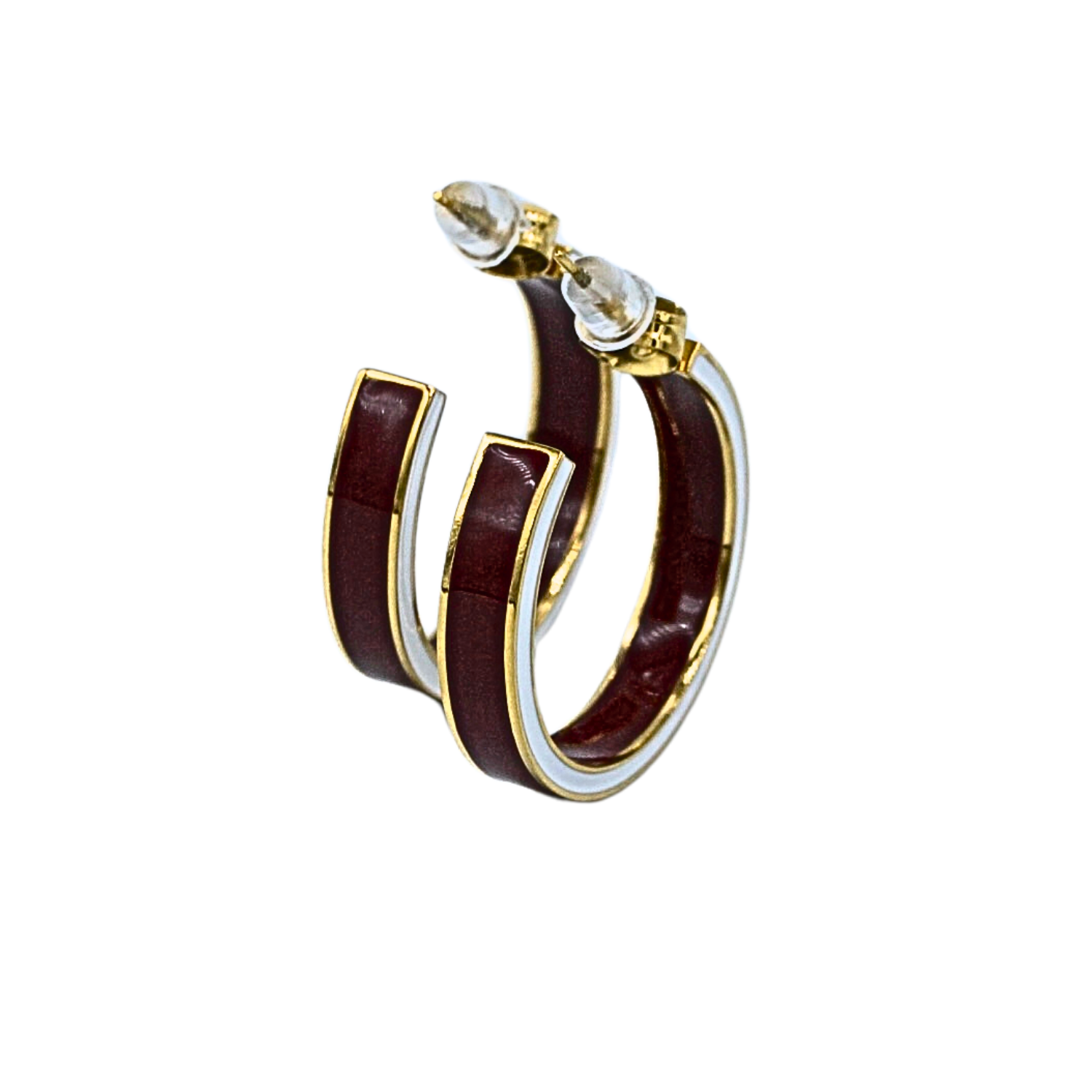 Texas A&M University 50/50 Enamel Gameday Hoops