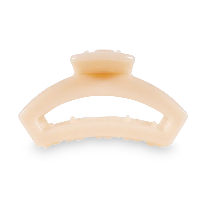 Open Hair Clip | Tiny | Almond Beige