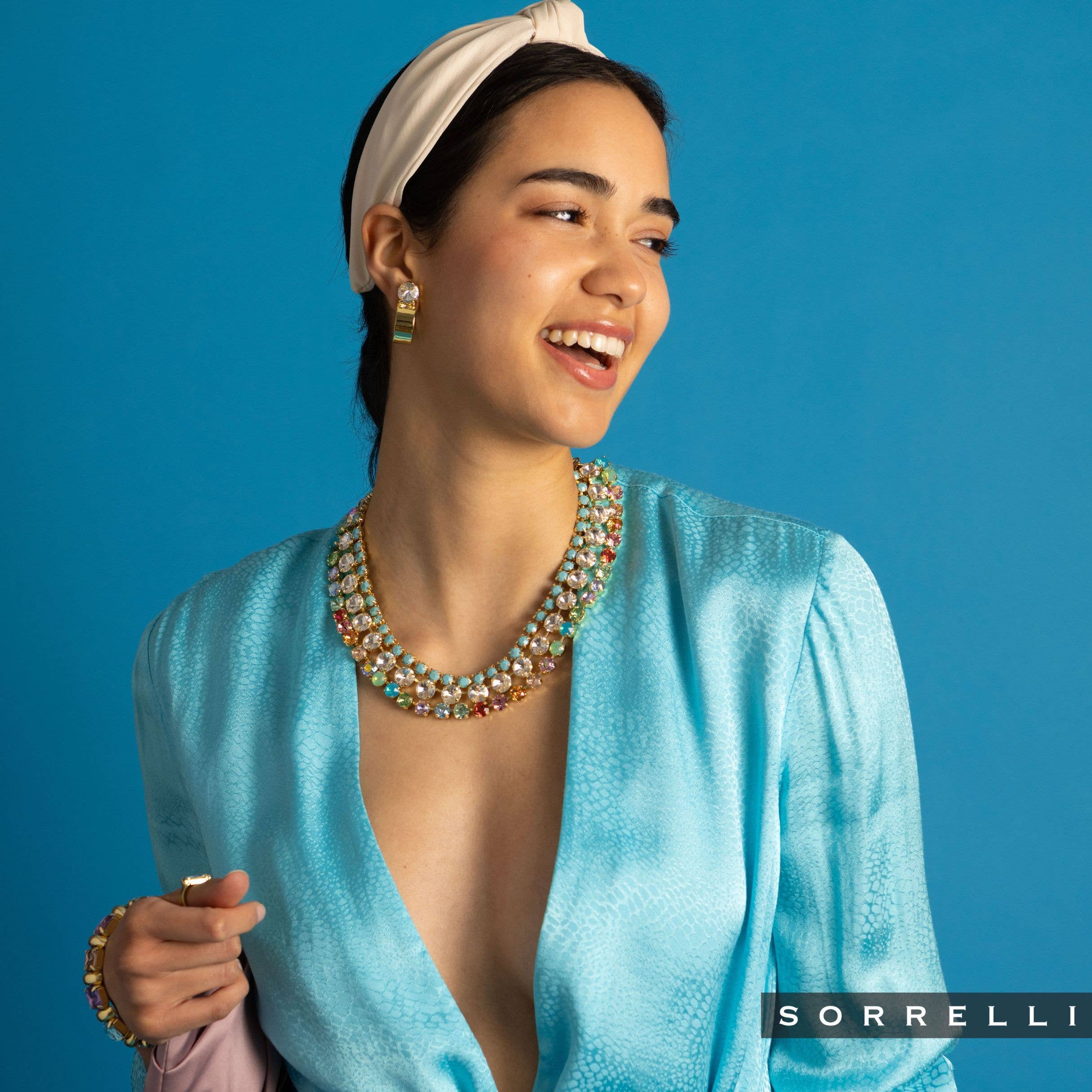Sorrelli Dani Studded Hoop Earrings