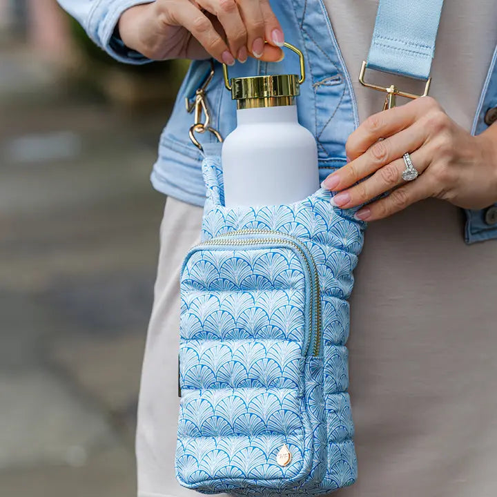 WanderFull Blue Scallop Print Hydrobag®