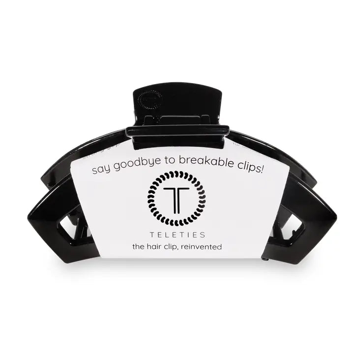 Open Hair Clip | Small | Jet Black