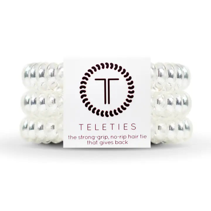 Spiral Hair Coils | Large | Crystal Clear Hair Ties
