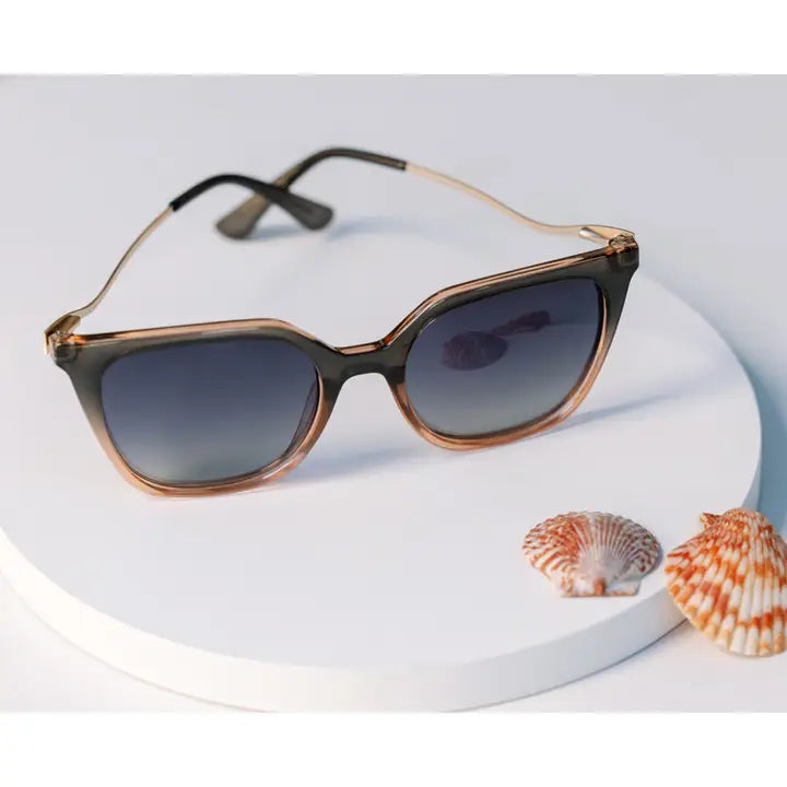 Peepers Venue Sunglasses - Black/Tan