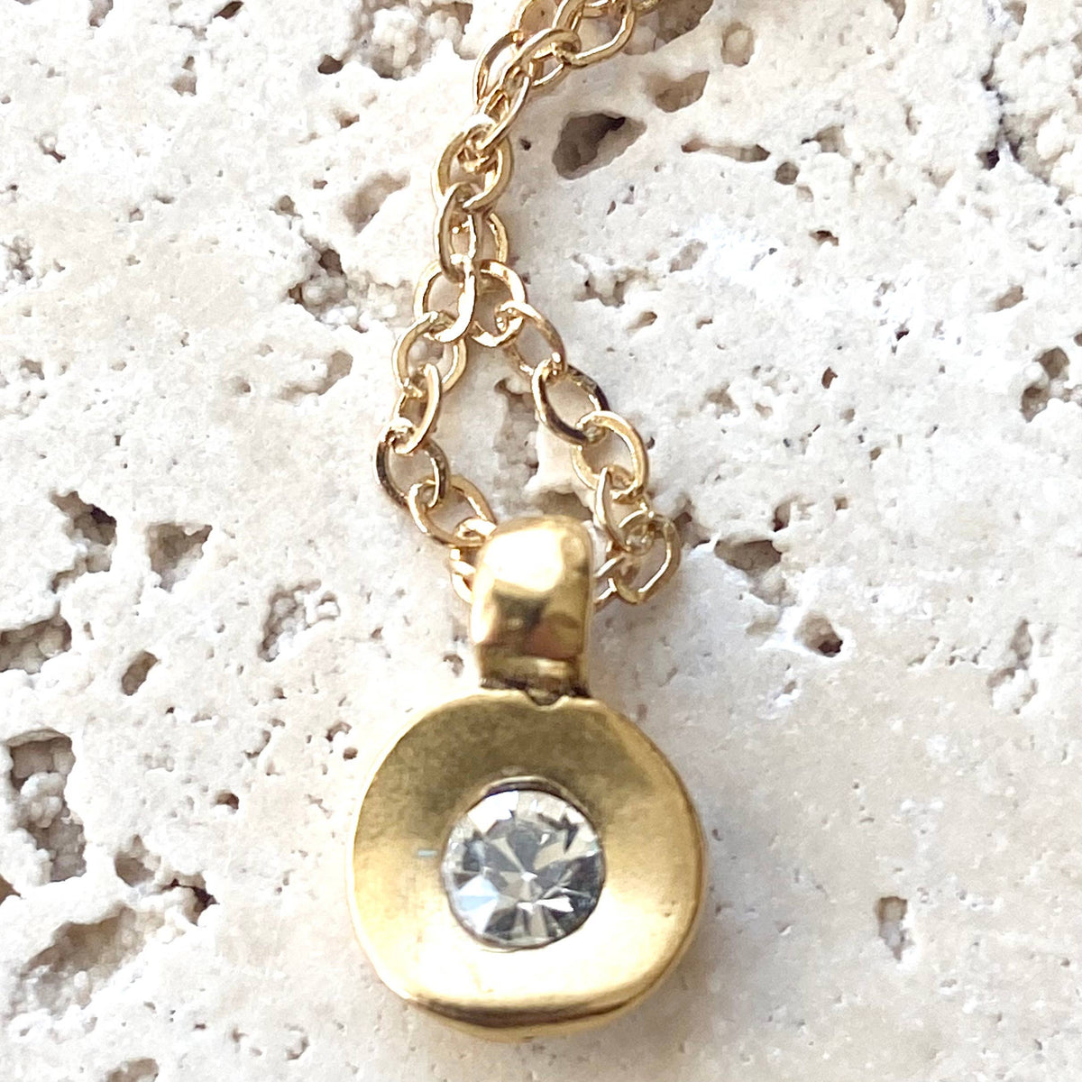 Hand Casted Swarovski Layering Necklace