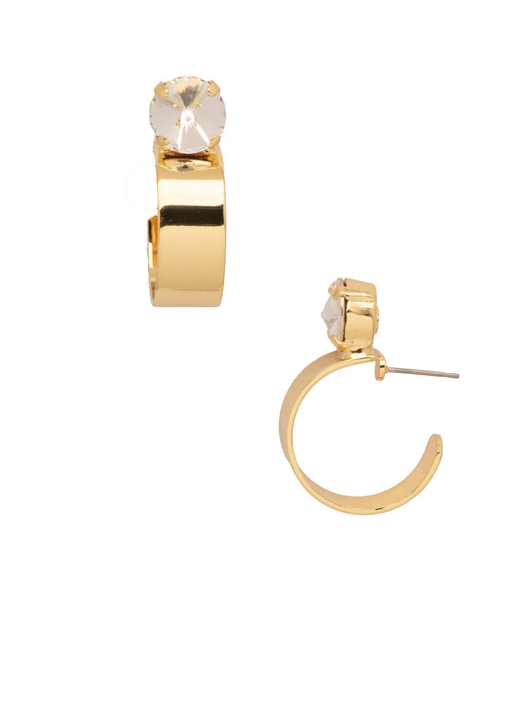 Sorrelli Dani Studded Hoop Earrings