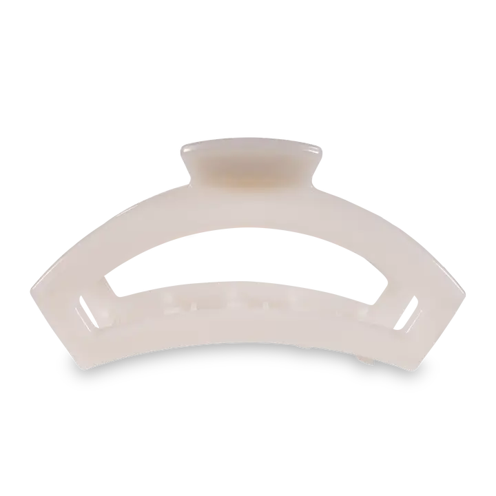 Open Hair Clip | Large | Coconut White