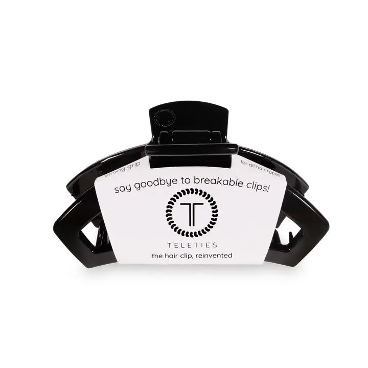Open Hair Clip | Med. | Jet Black