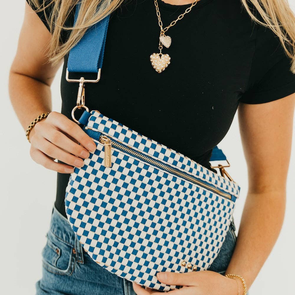 Westlyn Woven Bum Bag - Cherry Red