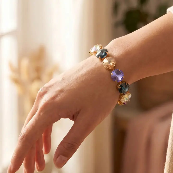 Sorrelli Nadine Tennis Bracelet - Denim Moon