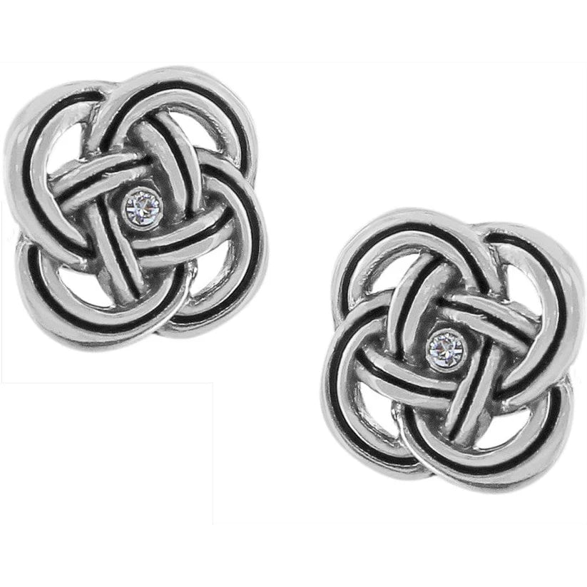 Brighton Interlock Post Earrings — Accents Boutique, Marble Falls TX