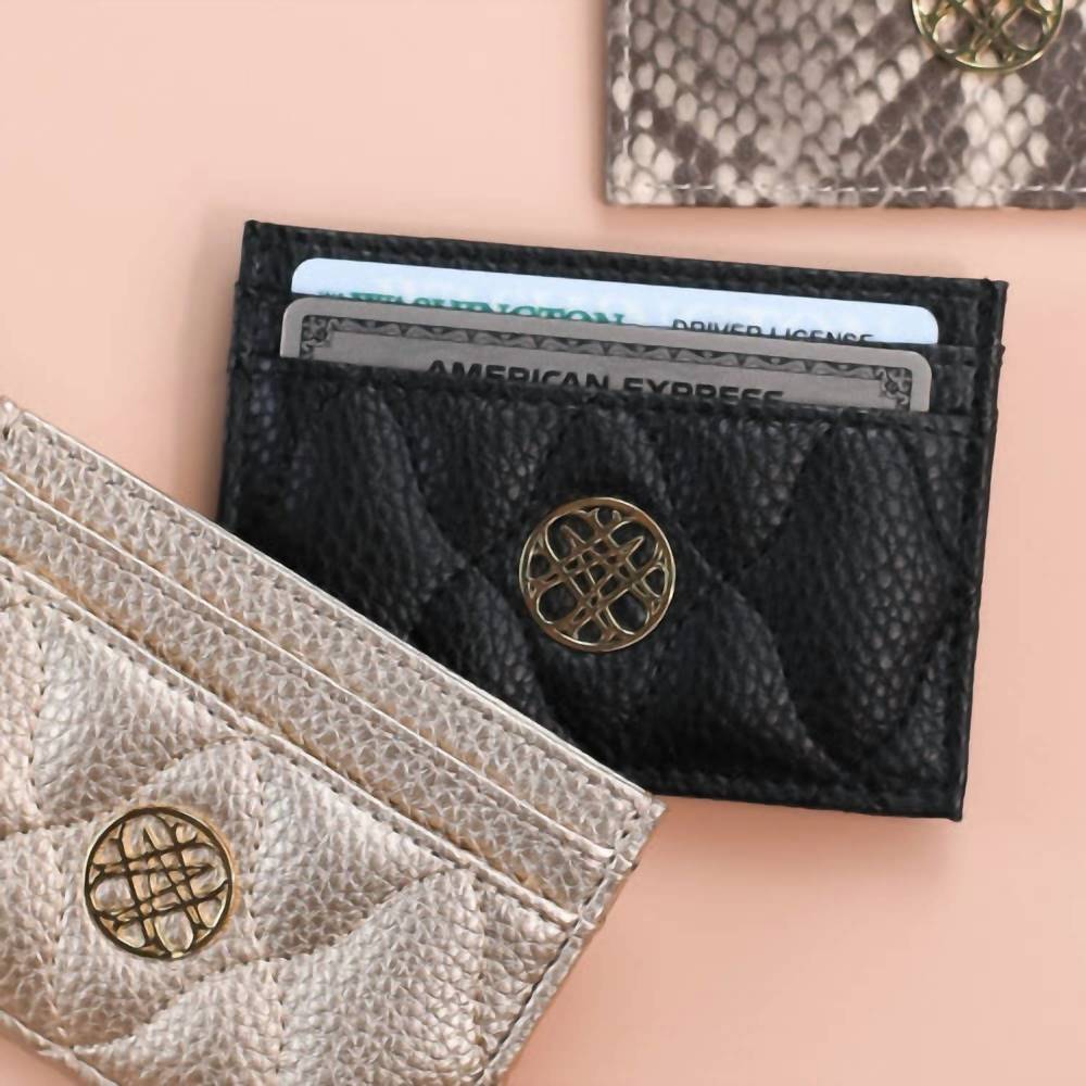 Grace Card Holder - Black