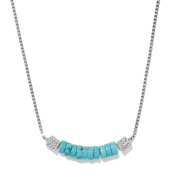 Brighton Meridian Petite Station Turquoise Necklace