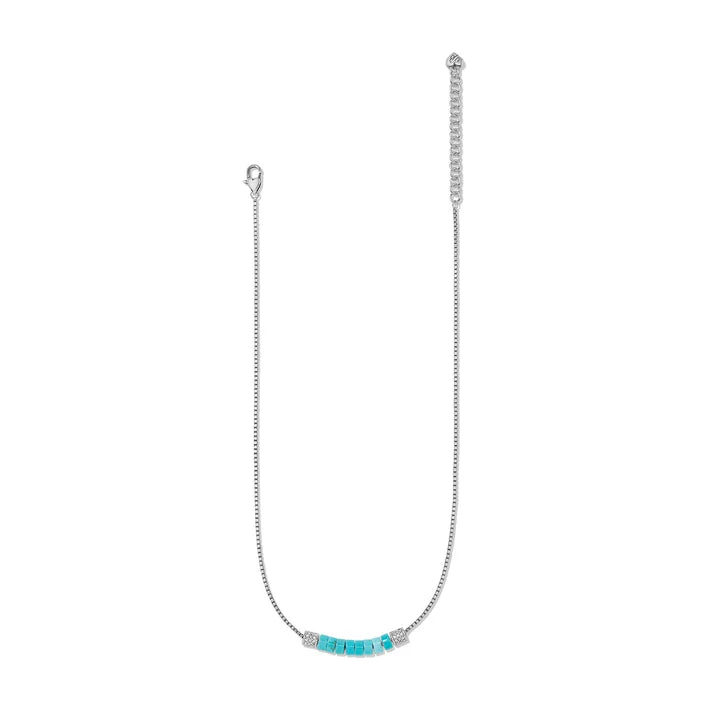 Brighton Meridian Petite Station Turquoise Necklace