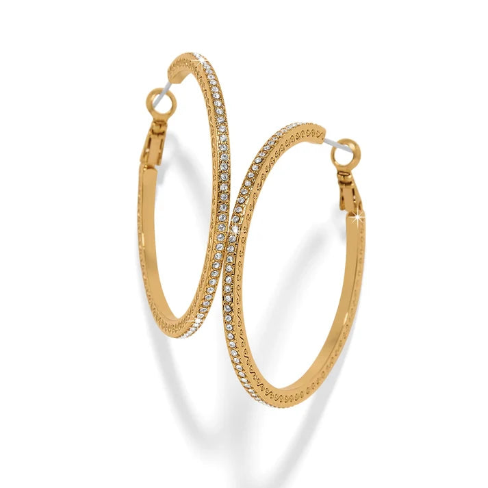 Brighton Meridian Thin Large Hoop Earrings