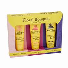 The Naked Bee Floral Bouquet Lotion Trio