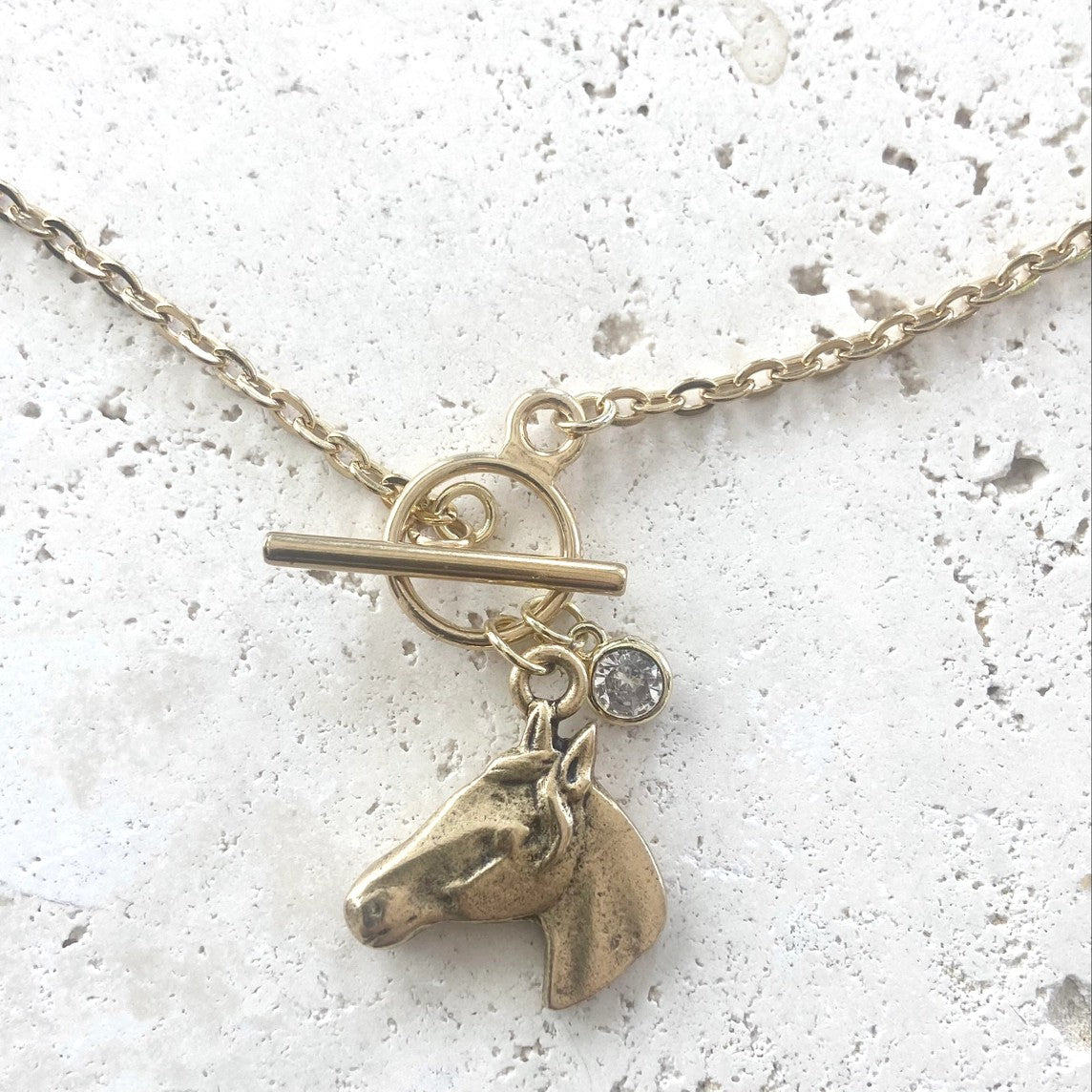Horse Necklace Equestrian Jewelry,