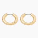Gorjana Women Lou Hoops, Chunky High Shine Hoop Earrings