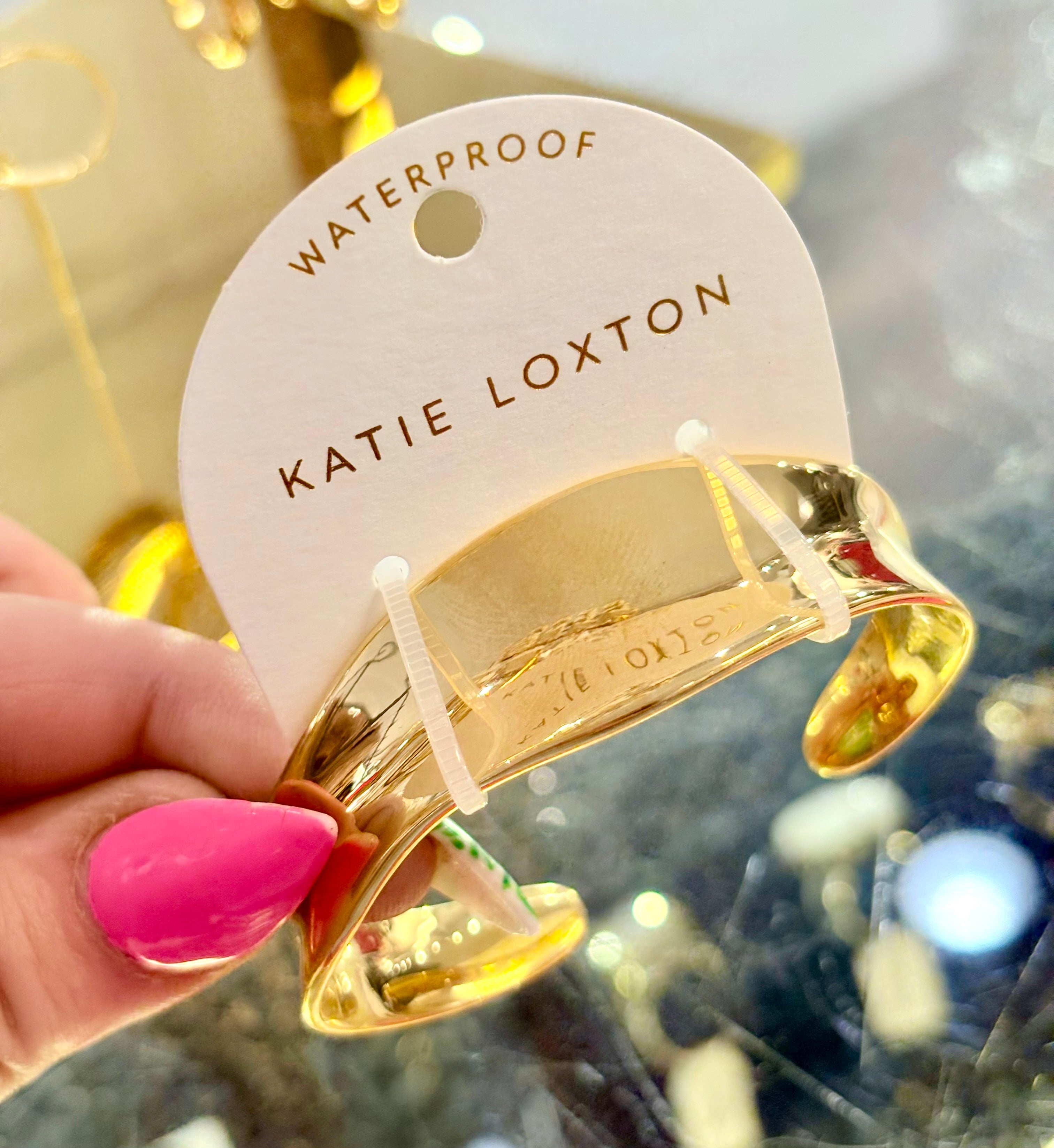Katie Loxton Waterproof Molten Luxe Bangle