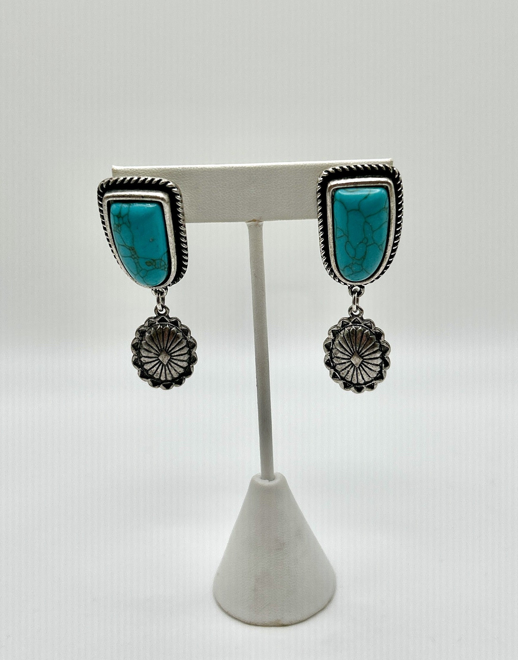 Turquoise Post Earrings