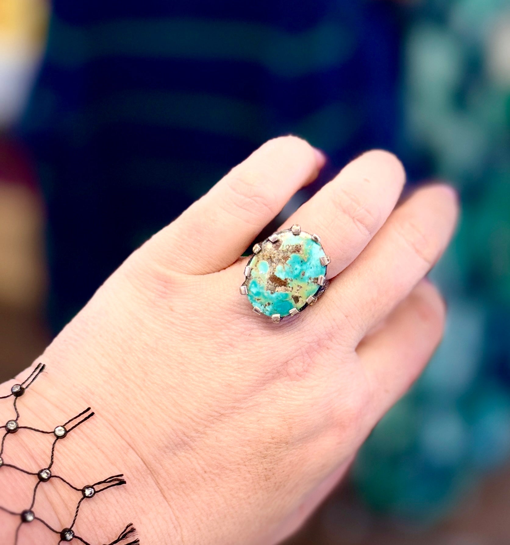 Turquoise Oval Ring