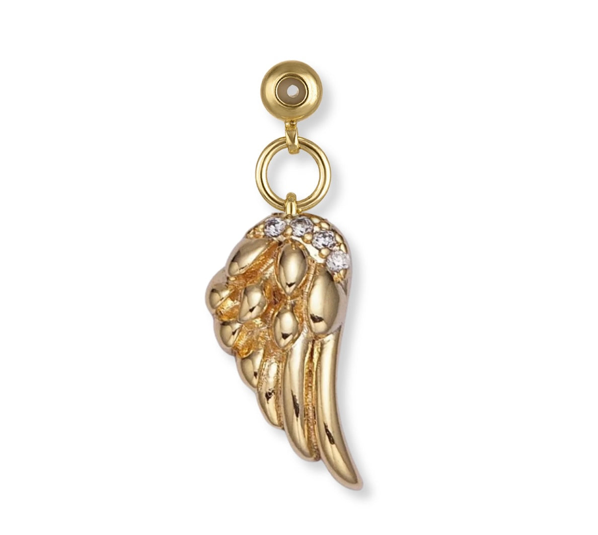 Kinsey Designs Angel Wings Grip Charm