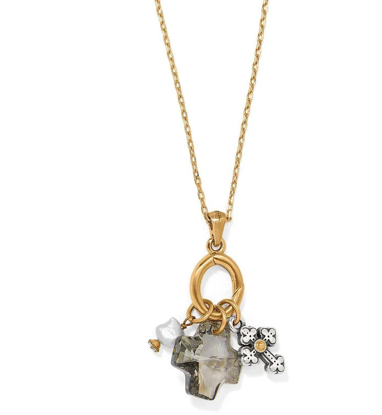 Brighton Heavenly Cross Short Necklace