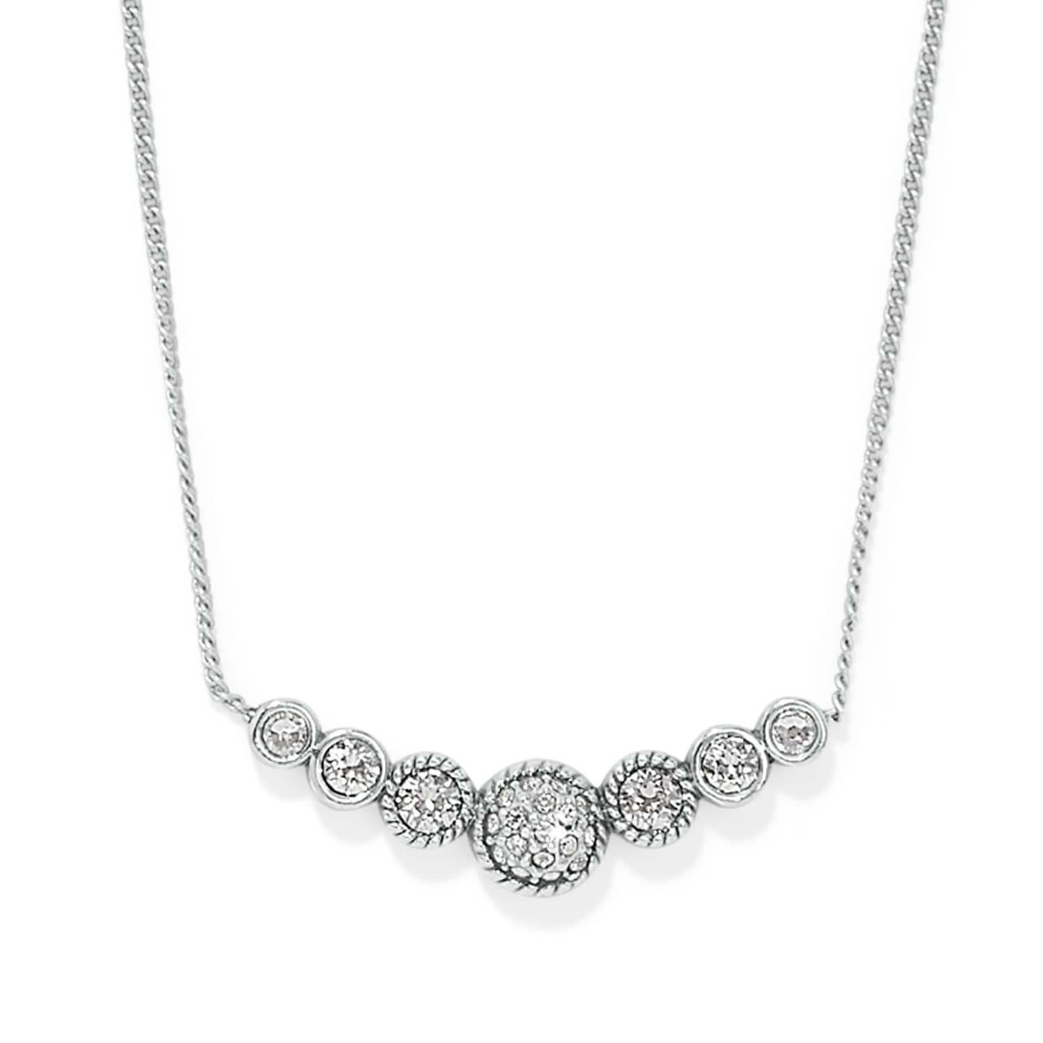 Brighton Illumina Celeste Bar Necklace - Silver