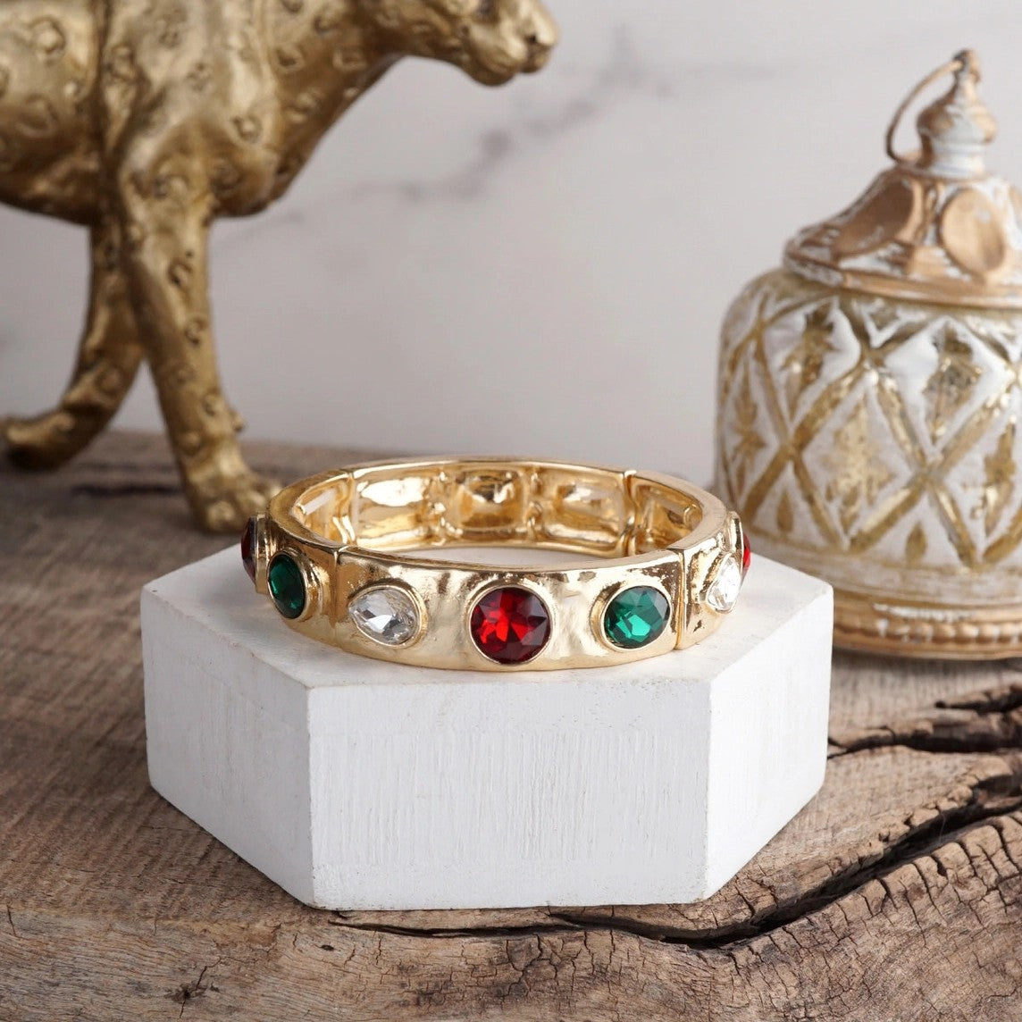 Sparkly Crystal Stretch Bangles