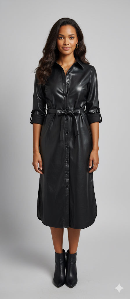 black long sleeve leather dress Boho Chic Belted CAA05A4L010AA Features GREEN Iridescent DRAGON DRESS replace-20260826 Pattern Format:PDF Pattern