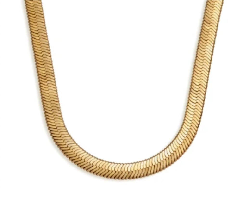 Katie Loxton Waterproof Ciana Large Snake Chain Necklace