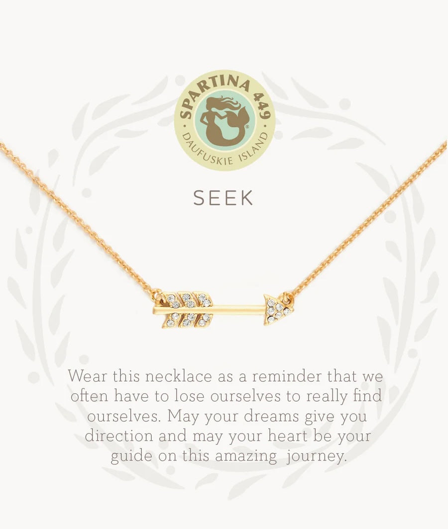 Spartina Sea La Vie Seek/Arrow Necklace