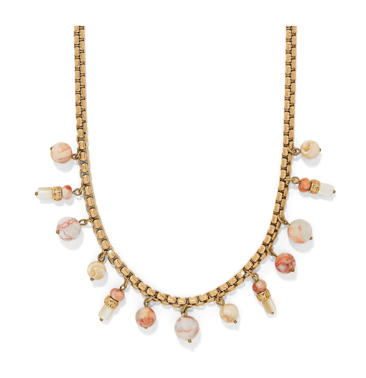 Brighton Contempo Nuevo Rosado Drop Necklace