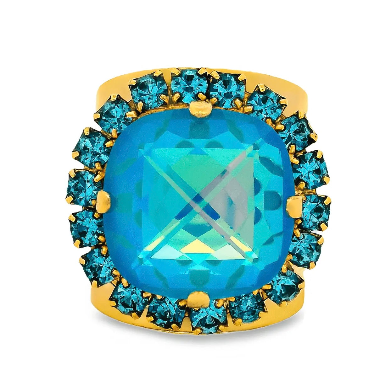Tova Cambrie Ring - Orchid Teal