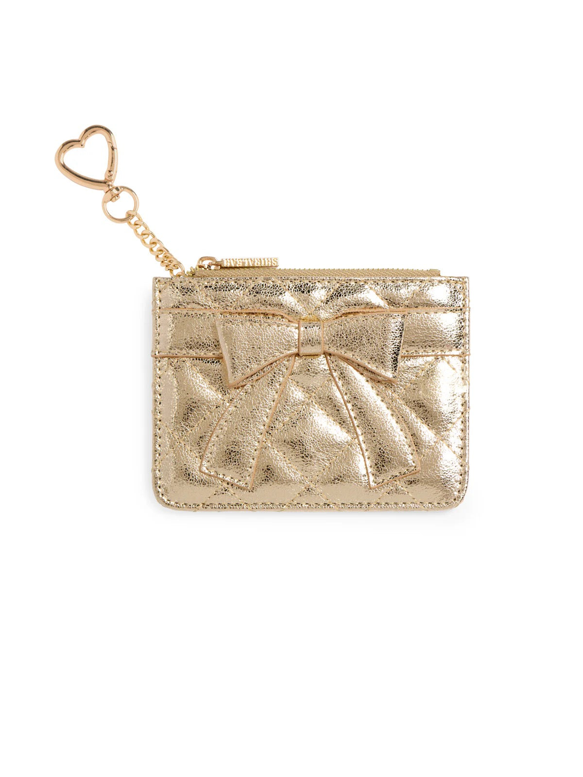 Quilted Bow Card Case