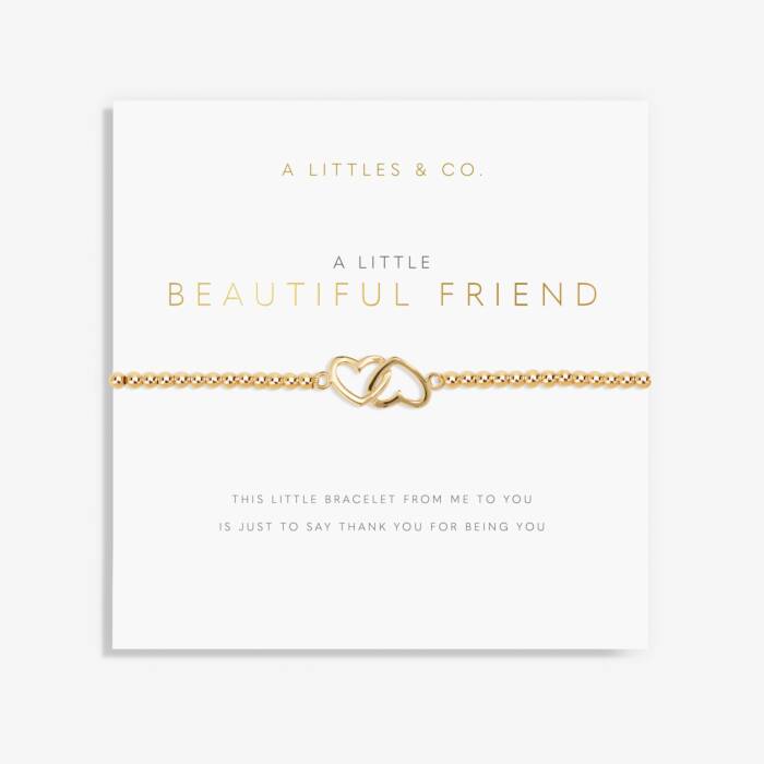 A Littles & Co. Gold A Little 'Beautiful Friend' Bracelet
