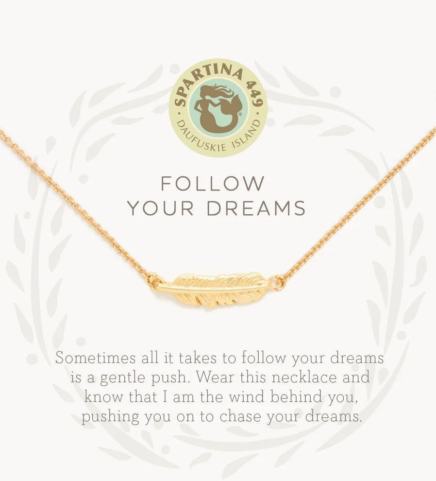Spartina Sea La Vie Follow Your Dreams Necklace