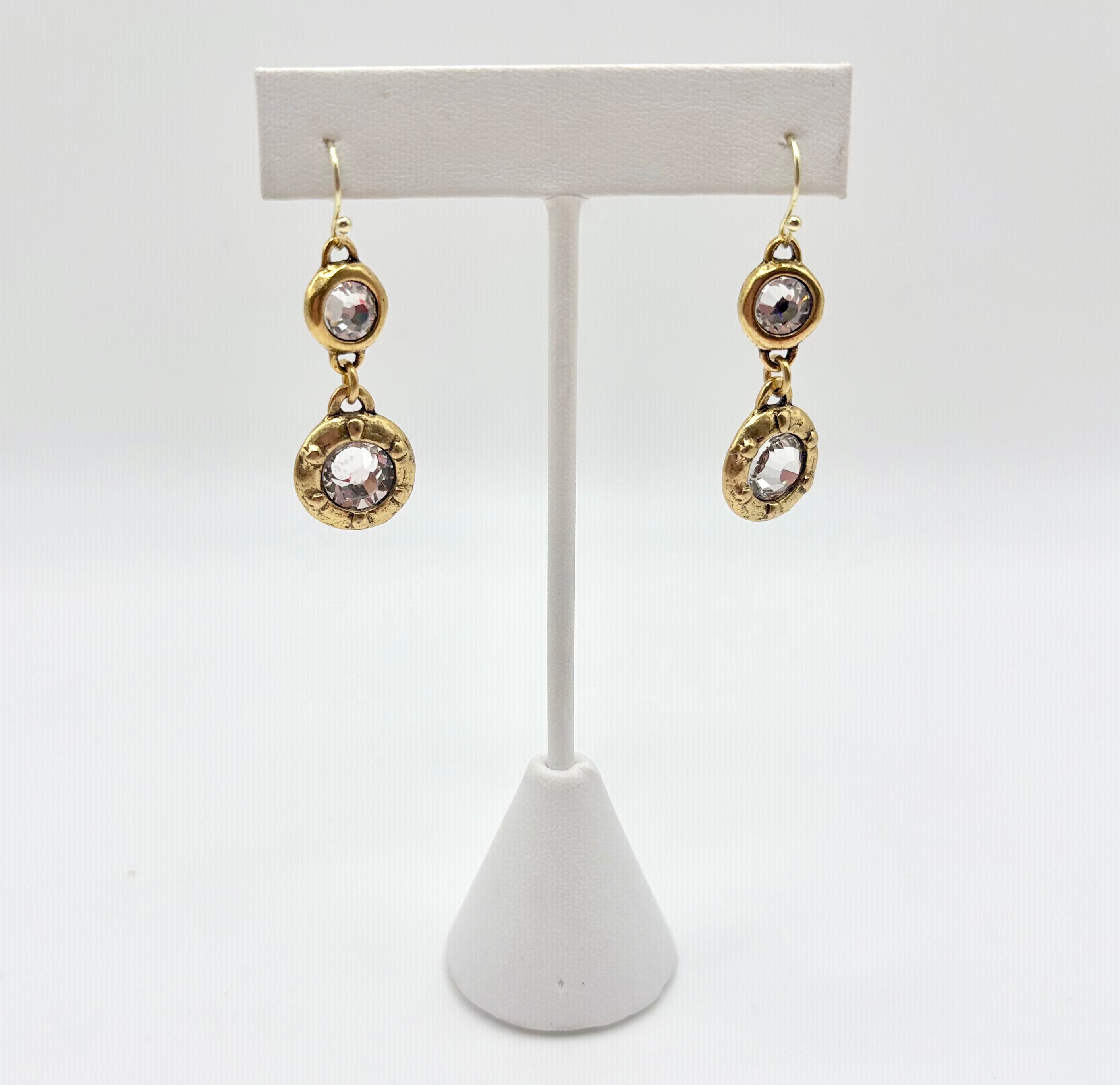 Crystal Drop Earrings