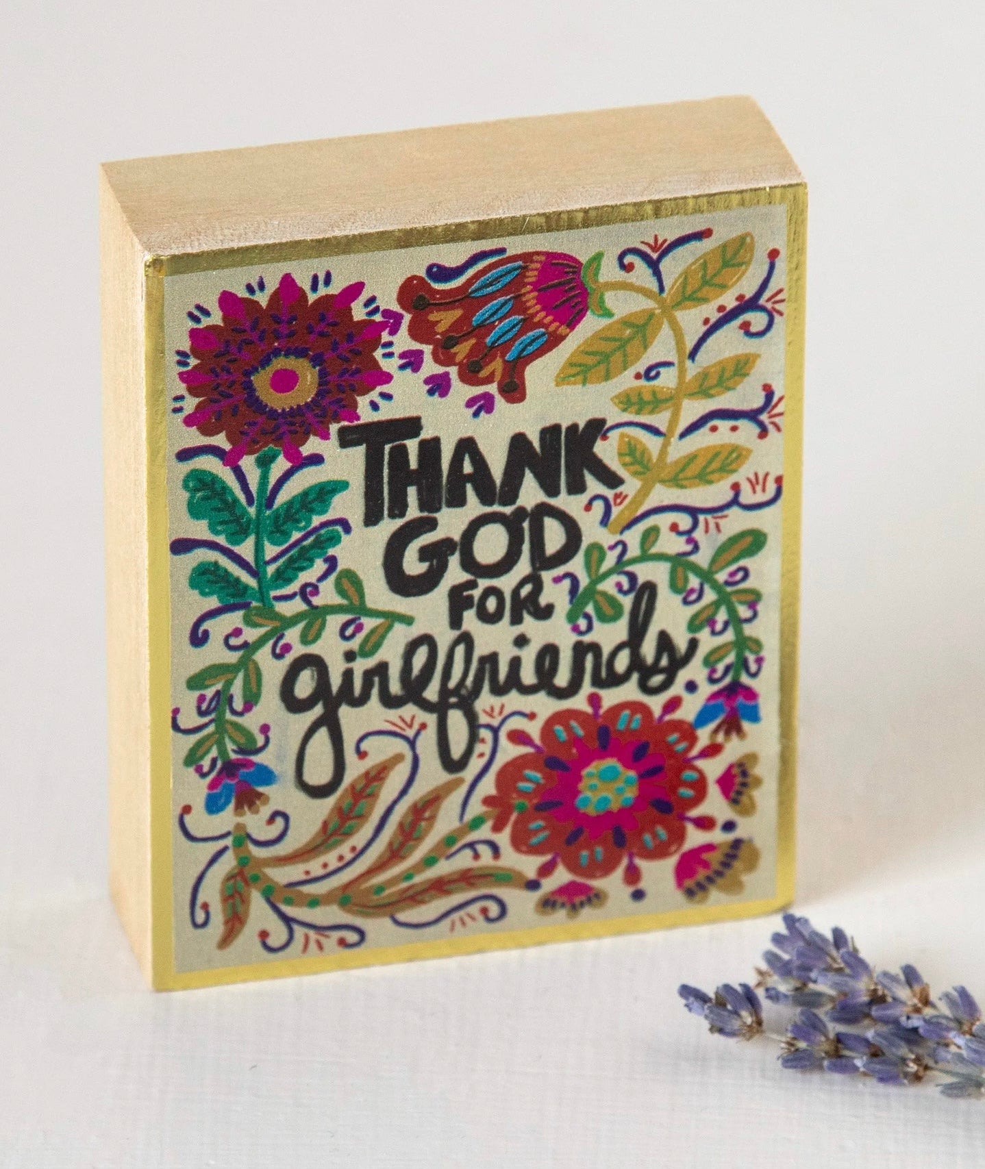 Natural Life Tiny Block Keepsake