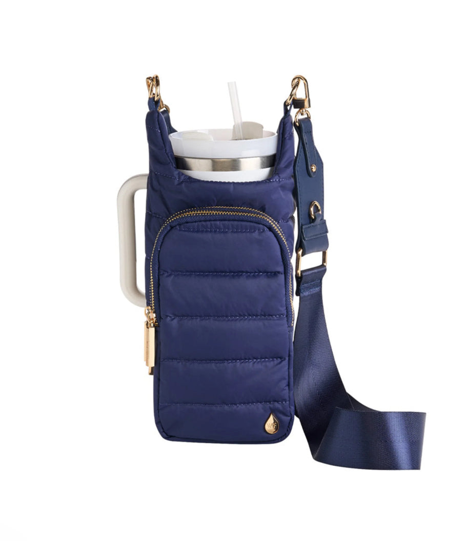Navy Matte W Solid Vegan Strap