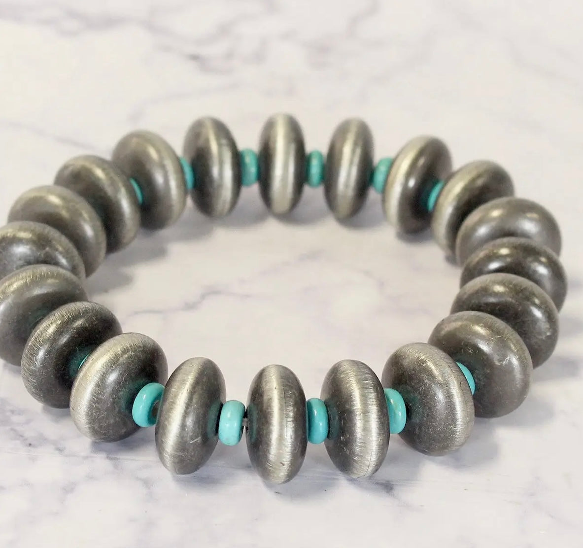 Turquoise Navajo Pearl Bracelet