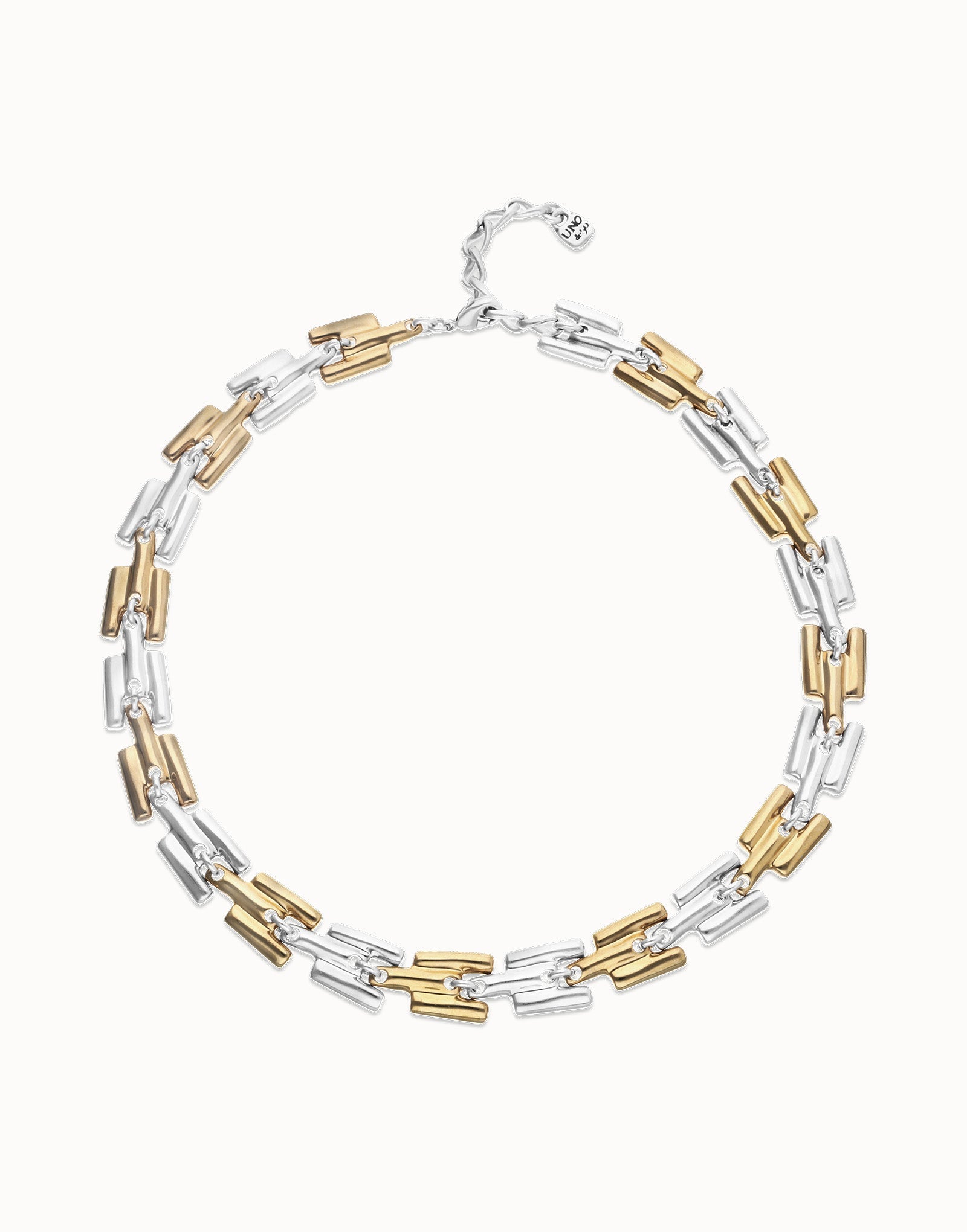 Square Links Chain Necklace