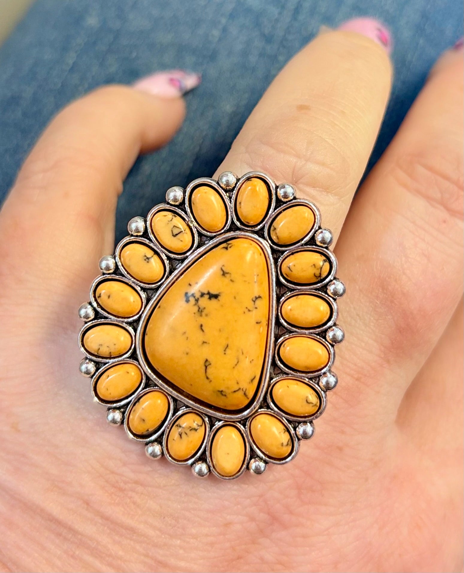 Yellow Stone Ring