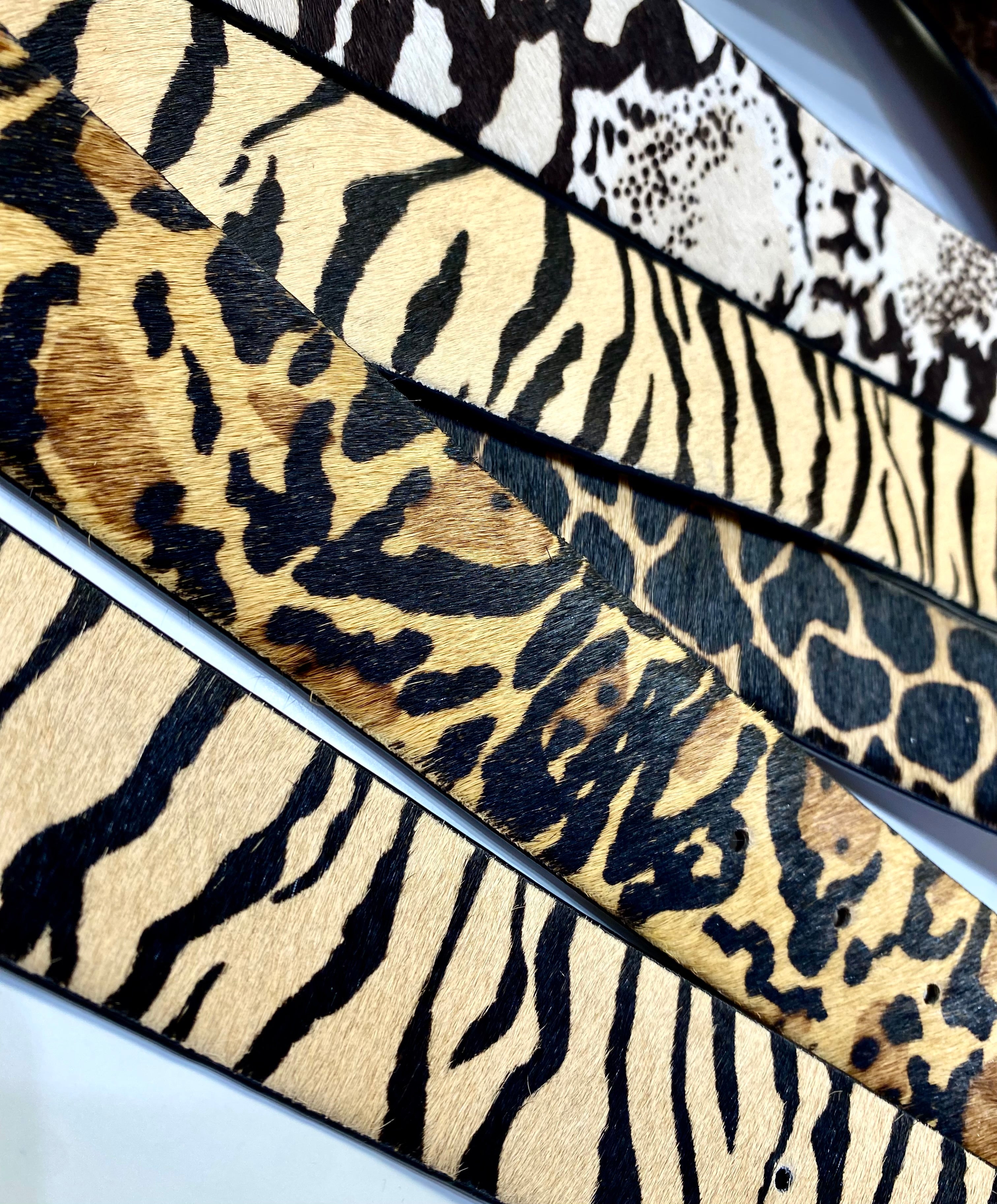 Various Adjustable Hide Belts